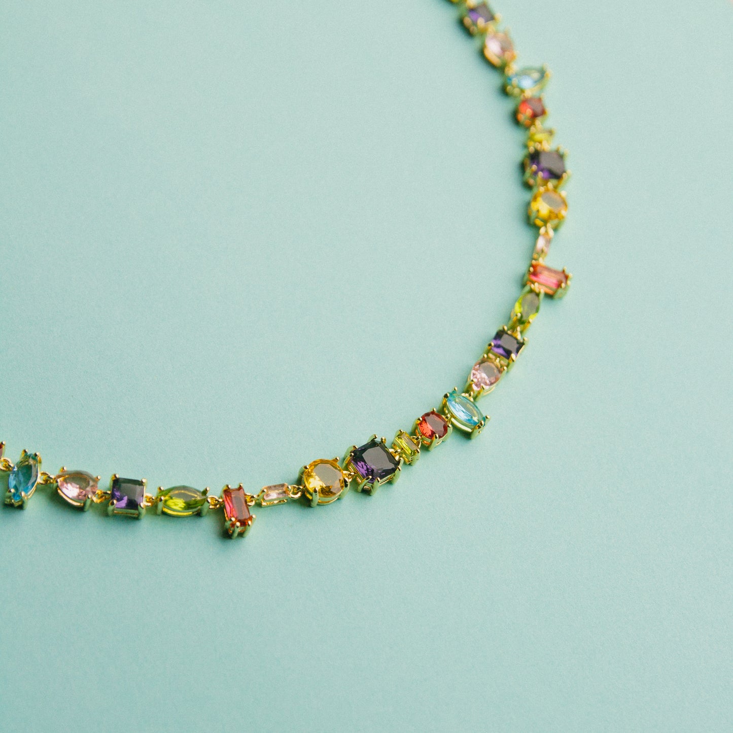 Aura Gemstone Necklace