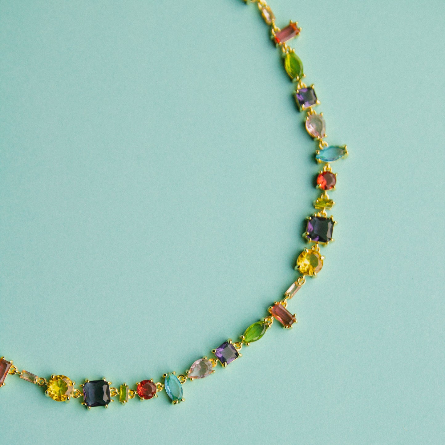 Aura Gemstone Necklace