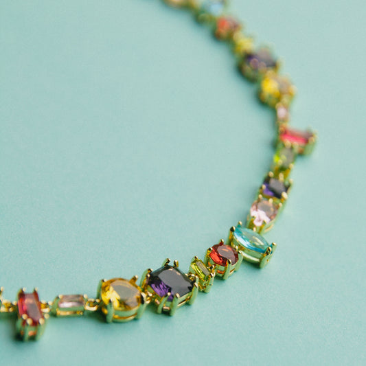 Aura Gemstone Necklace