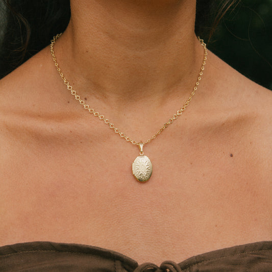 Garden of Memories Locket Necklace