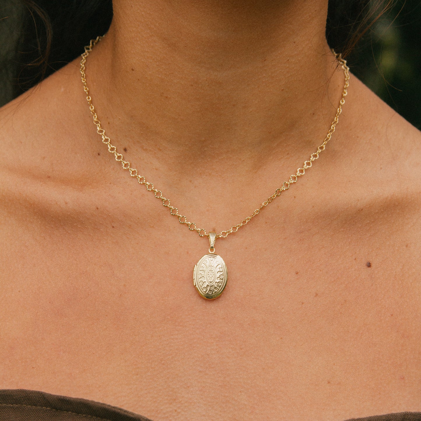 Garden of Memories Locket Necklace