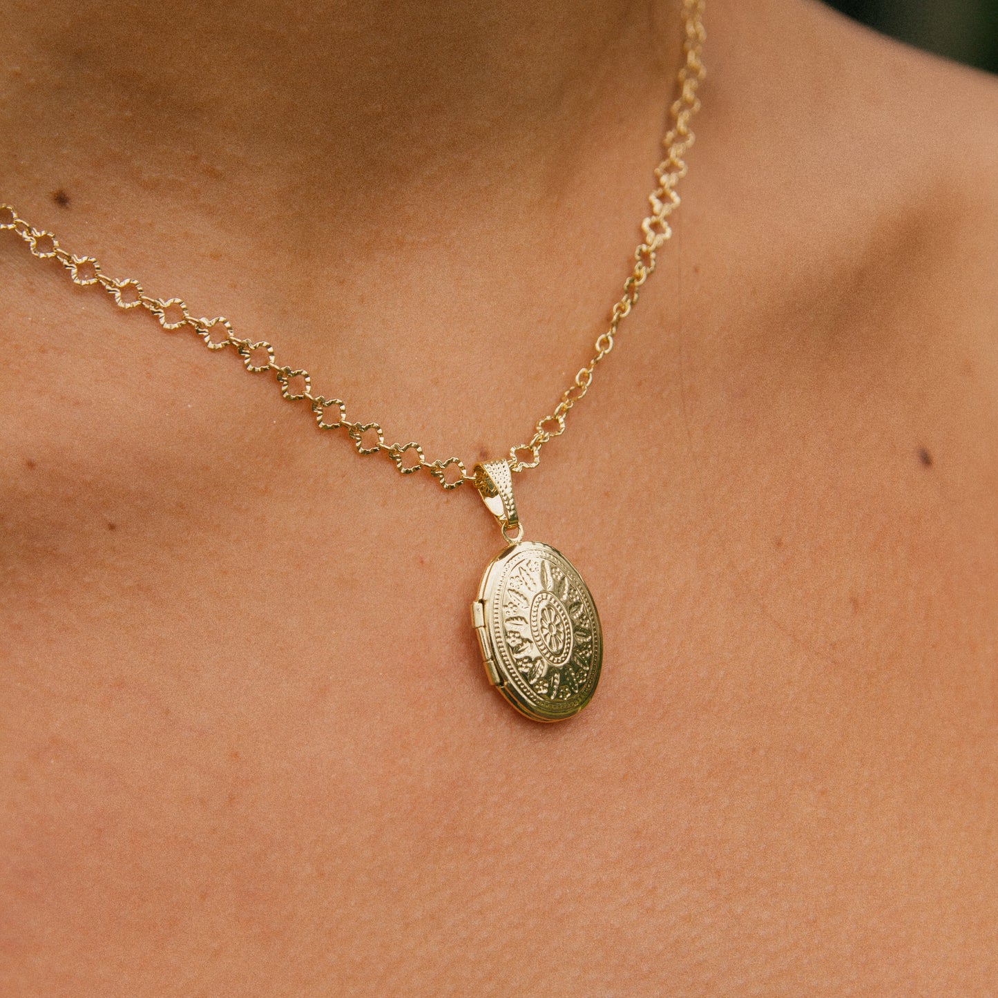 Garden of Memories Locket Necklace