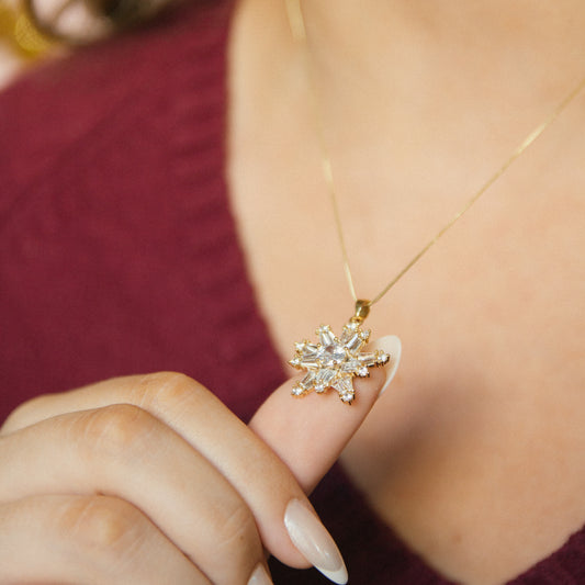 Brightly Shining Tree Topper Necklace