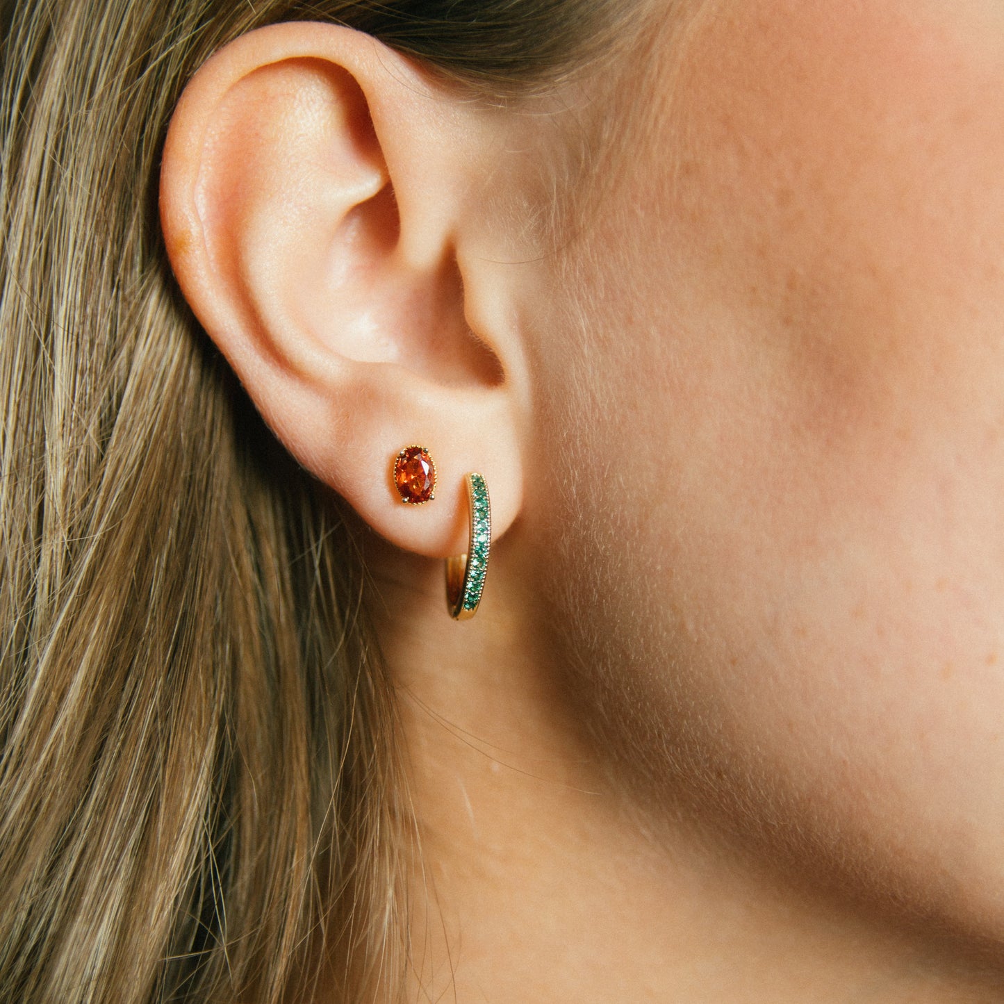 Merry and Bright Hoop + Stud Set