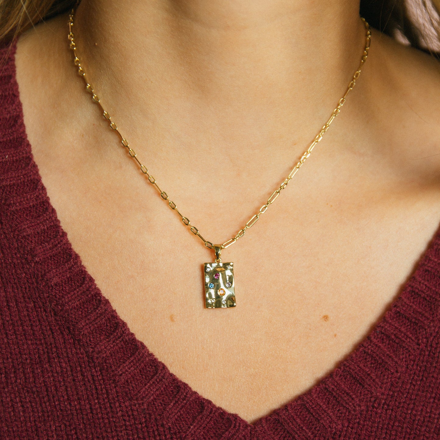 Leave the Lights Up Necklace