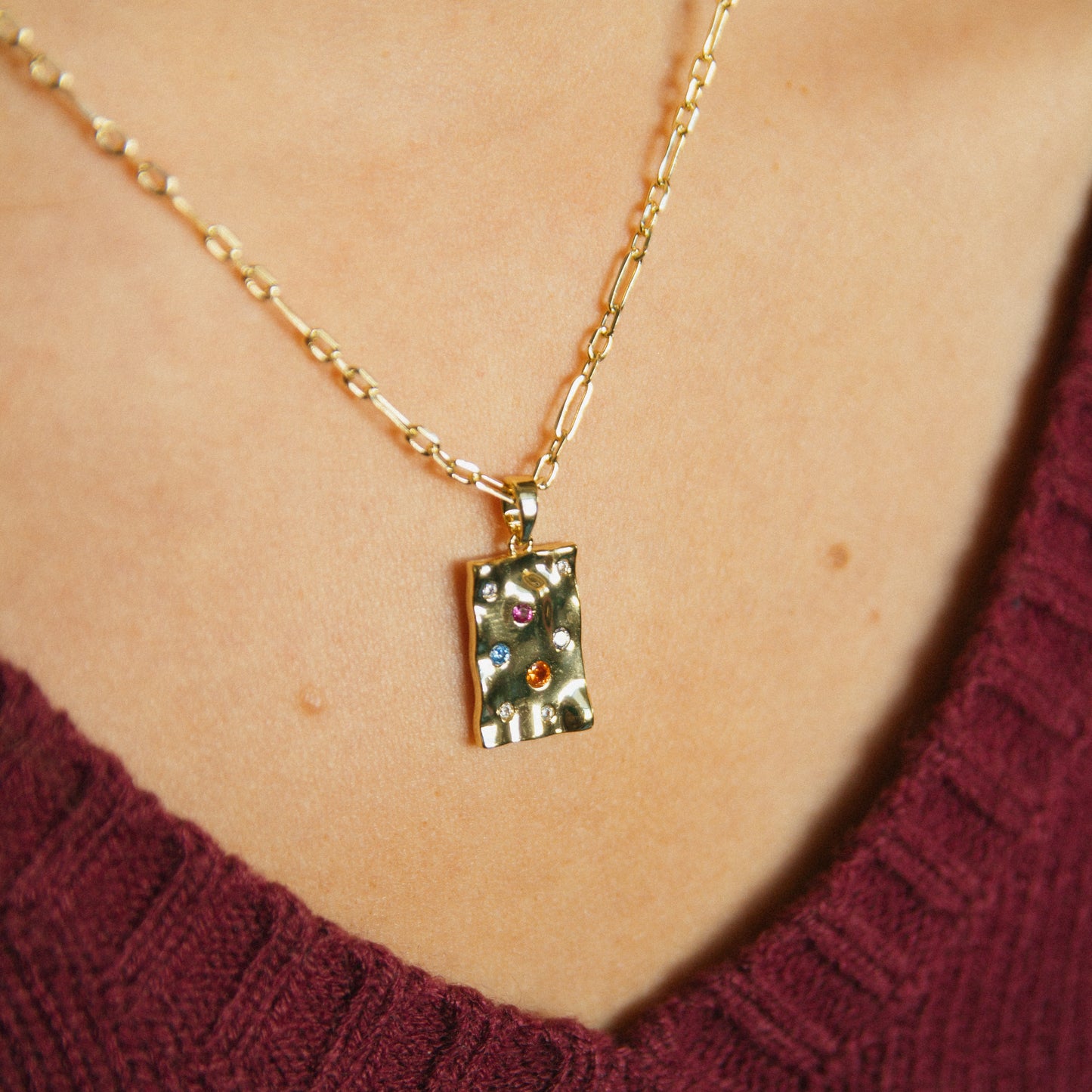 Leave the Lights Up Necklace