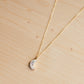 New Phase Moon Face Necklace