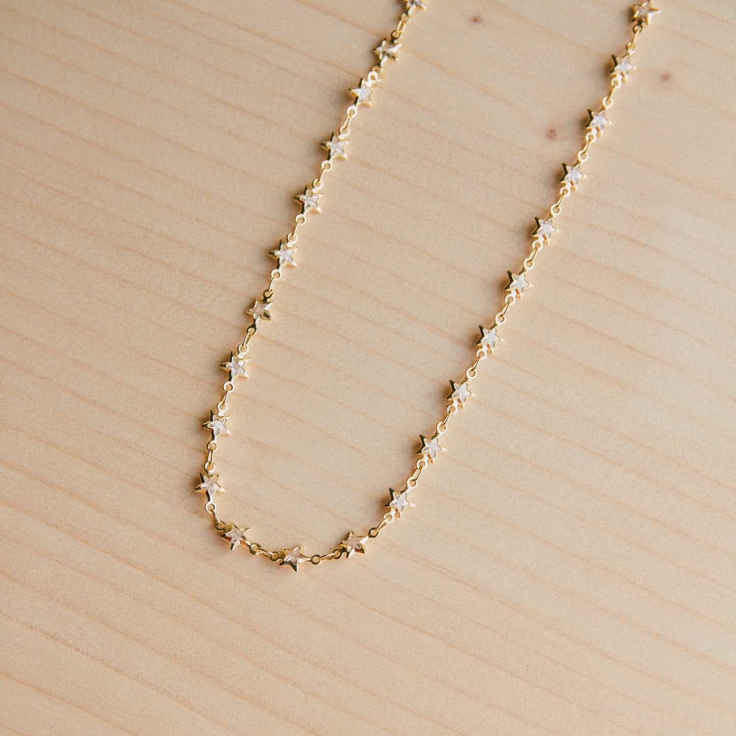 Future Self CZ Star Chain Necklace