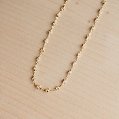 Future Self CZ Star Chain Necklace