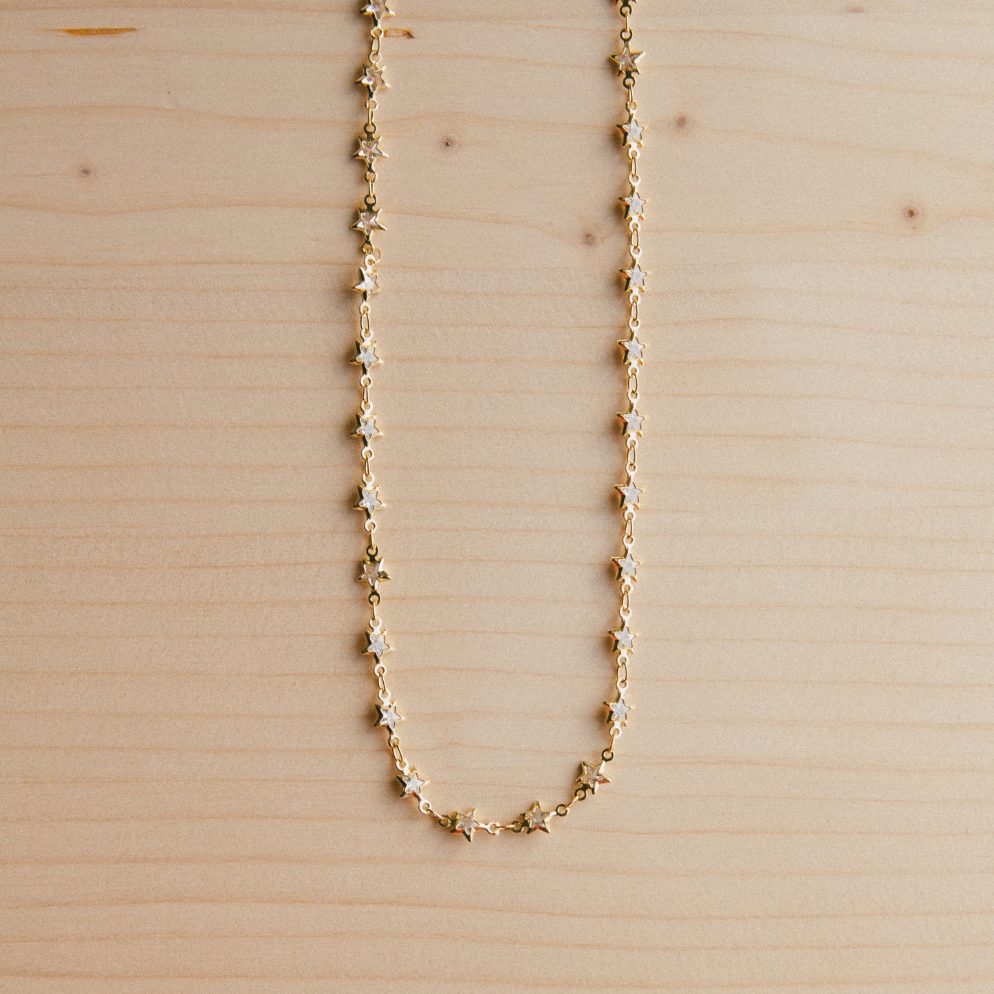 Future Self CZ Star Chain Necklace