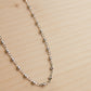 Abundance CZ Bezel Chain - Silver