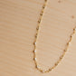 Abundance CZ Bezel Chain - Gold