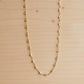 Abundance CZ Bezel Chain - Gold
