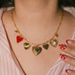 Romanticize Your Life! Hearts Charm Necklace