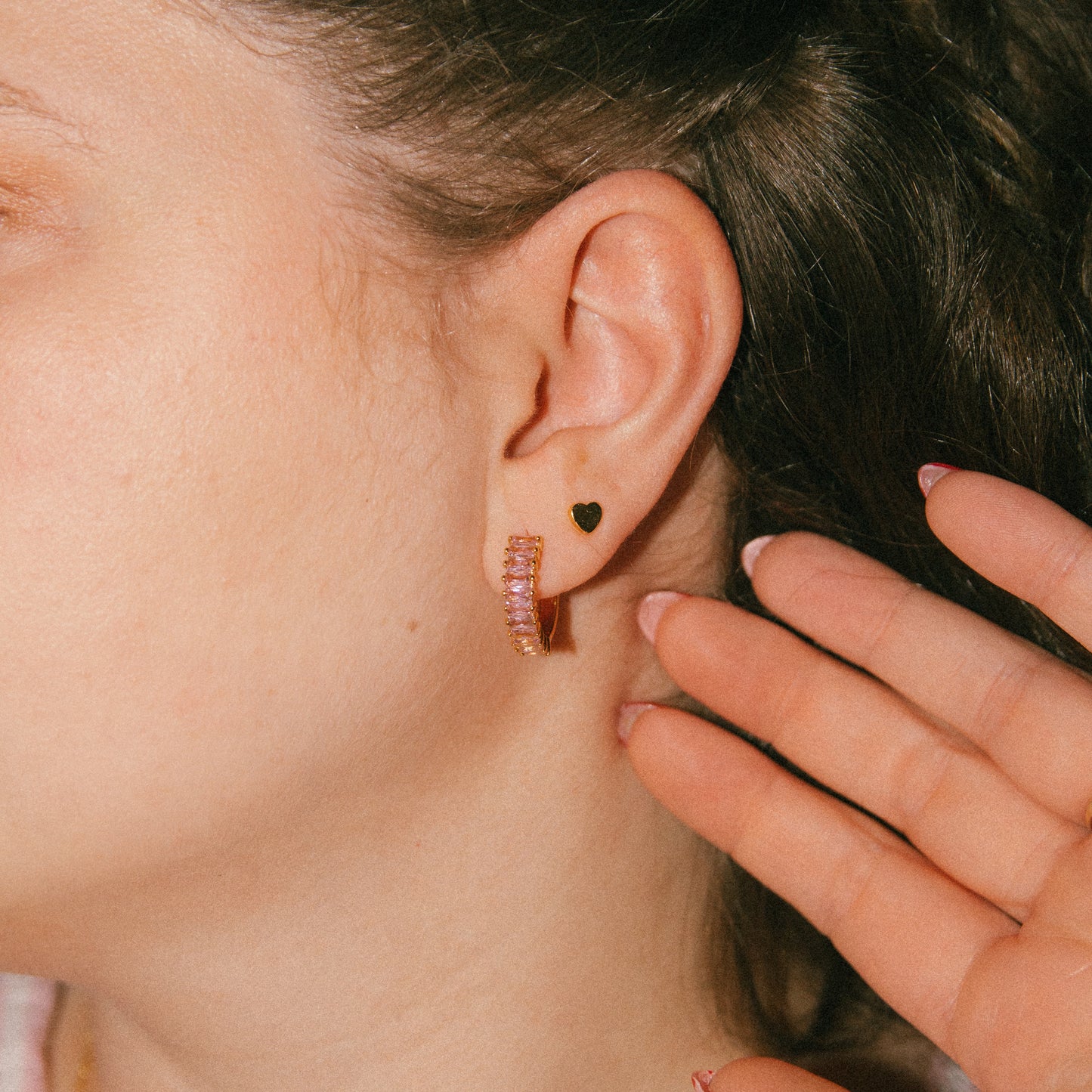 Match Made in Heaven Hoop + Stud Set