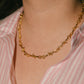 Match My Freak Barbed Wire Chain Necklace - Gold