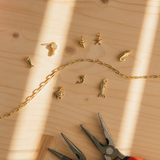 DIY Necklace Charm Bar Kit