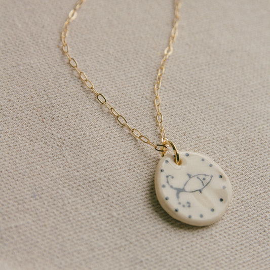 Siren Song Ceramic Necklace