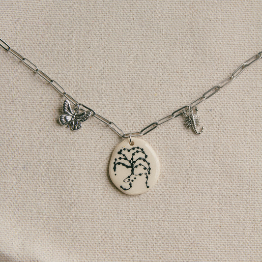 Soul Searching 3 Charm Necklace