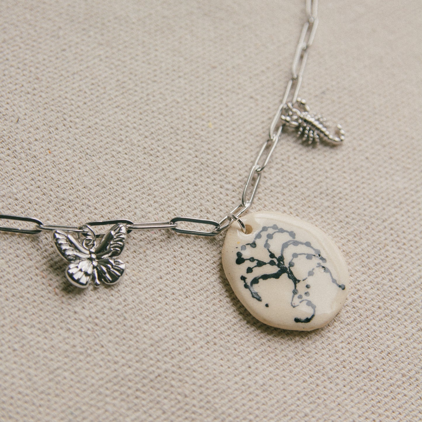 Soul Searching 3 Charm Necklace
