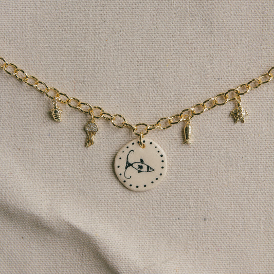 Summer Fling 5 Charm Necklace