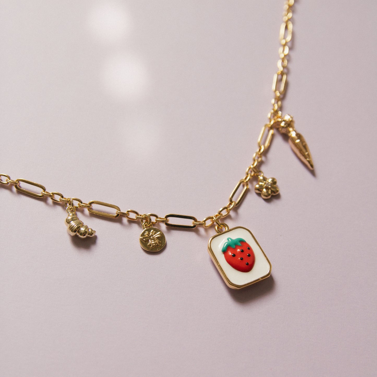 Farmers Market Charm Necklace