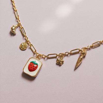 Farmers Market Charm Necklace