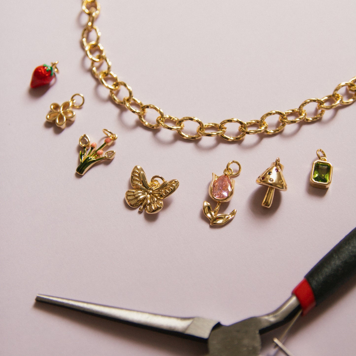 Spring Fling DIY Charm Necklace Kit
