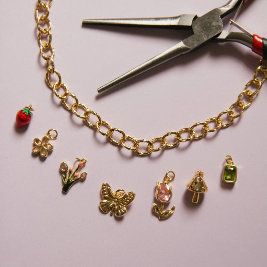Spring Fling DIY Charm Necklace Kit