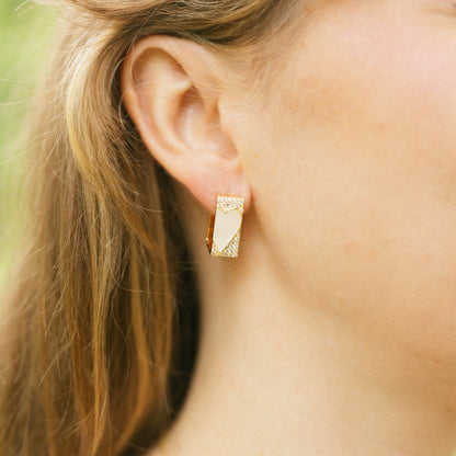 New Romantics Heart Earrings