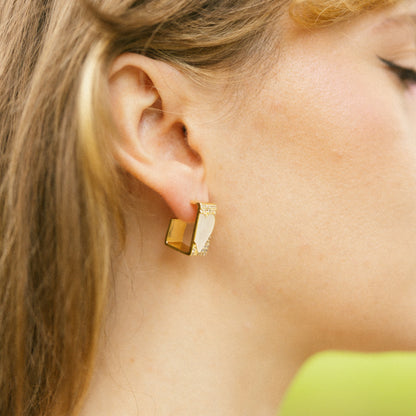 New Romantics Heart Earrings