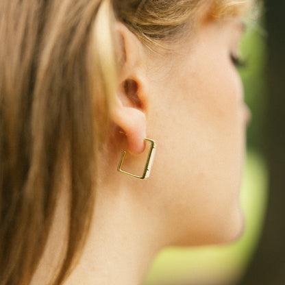 New Romantics Heart Earrings