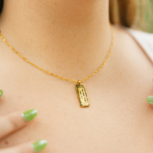 Eras Ticket Necklace - 2023