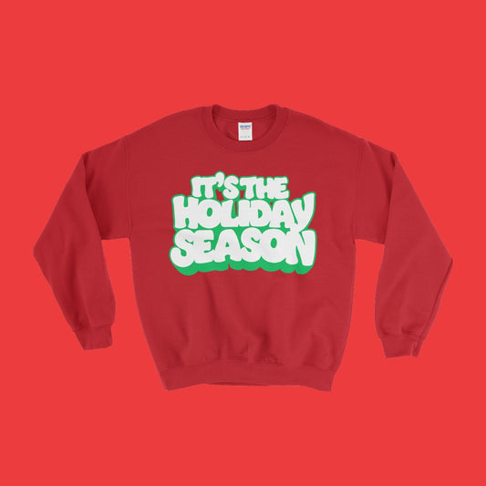 Holiday Season Pullover in Red