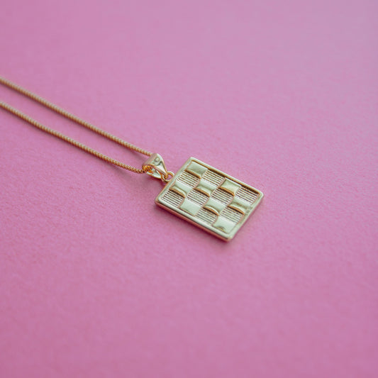 Everyday Checkered Necklace