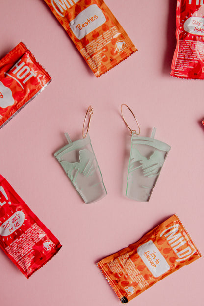 Having A Baja Blast Statement Earrings